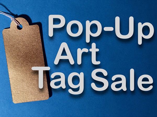 Pop Up Art Tag Sale